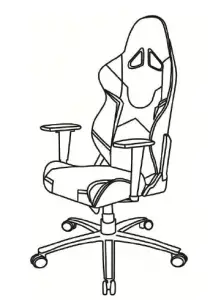 COSTWAY Gaming Chair User Manual