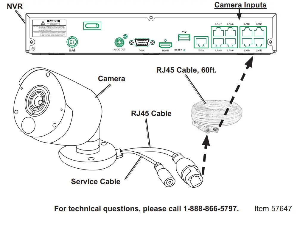 COBRA 57647 4K Indoor Outdoor NVR Security Camera - fig4