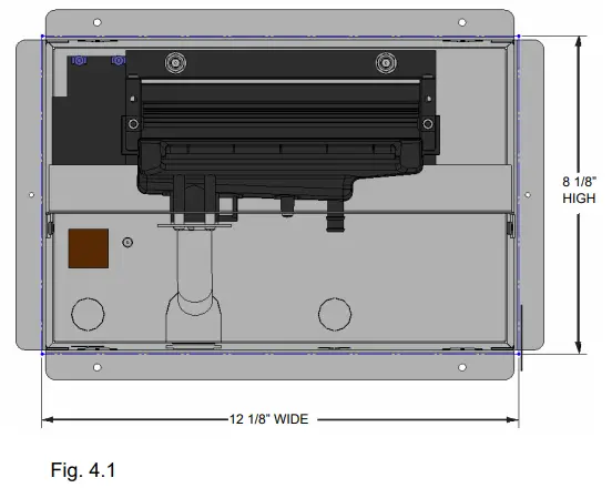 GENERALAire GF-RMB15R- Elite -Steam- Remote- Wall- Blower-fig-2