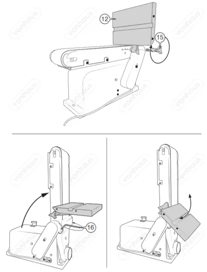 VonHaus 3500181 Benchtop Belt and Disc Sander - fig 70