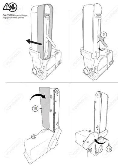 VonHaus 3500181 Benchtop Belt and Disc Sander - fig 715