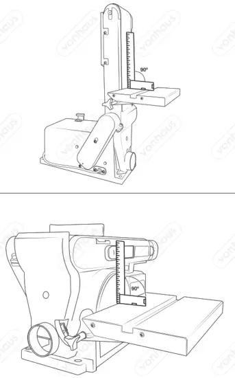 VonHaus 3500181 Benchtop Belt and Disc Sander - fig 79