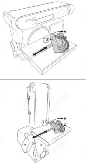 VonHaus 3500181 Benchtop Belt and Disc Sander - fig 8