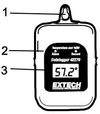 EXTECH Temperature and Humidity Datalogger - Description