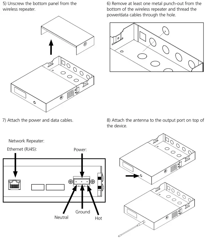 sapling SMA 4000 TalkBack Network Repeater Installation 3