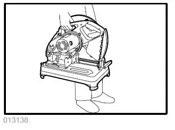 makita 2414EN Portable Cut-Off-19