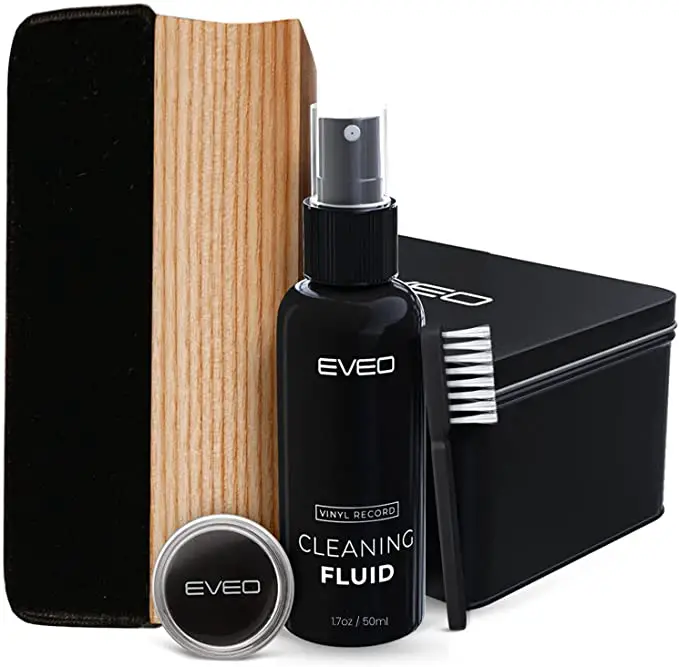 Eveo-Vinyl-Record-Player-Cleaner-4in1-Vinyl-Records-Albums-Stand-Cleaner-Kit