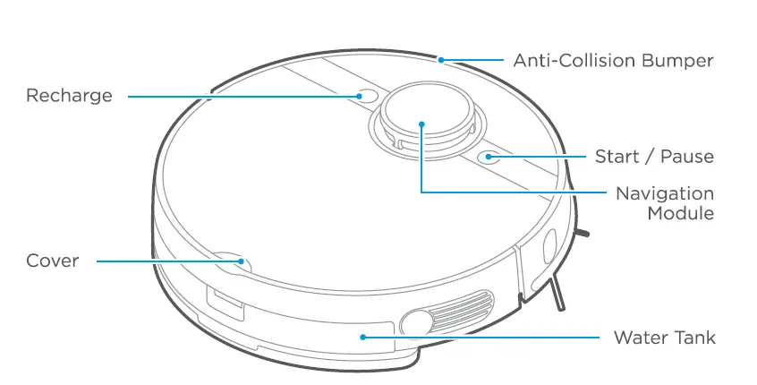 Midea M7 Robot Vacuum Cleaner 1