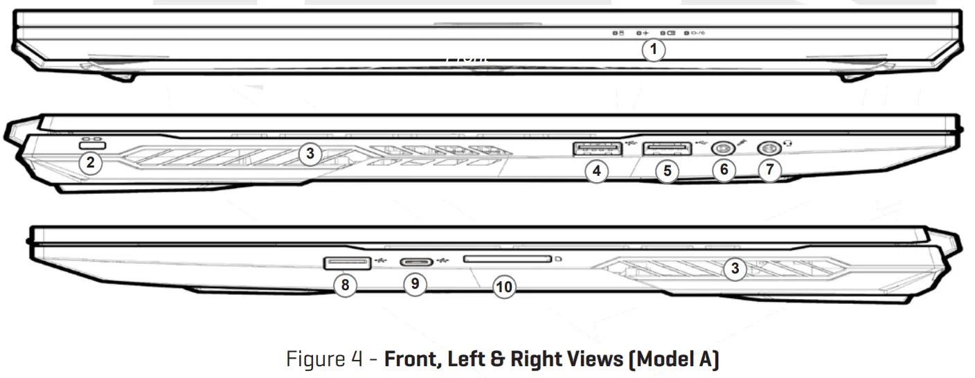 monster A7 V13 3 Abra 3 Gaming Laptop - Figure
