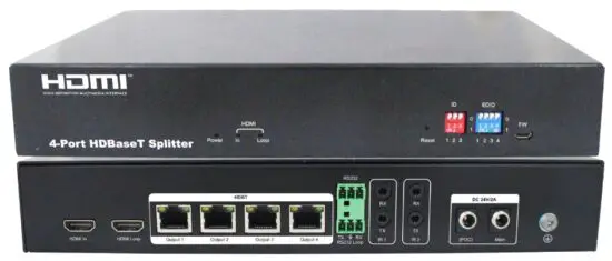 Washington 1x4 HDMI 2.0 HDBaseT Splitter