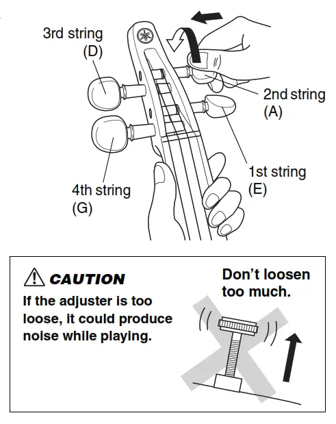 YAMAHA YSV104 Electric Violin - fig 3