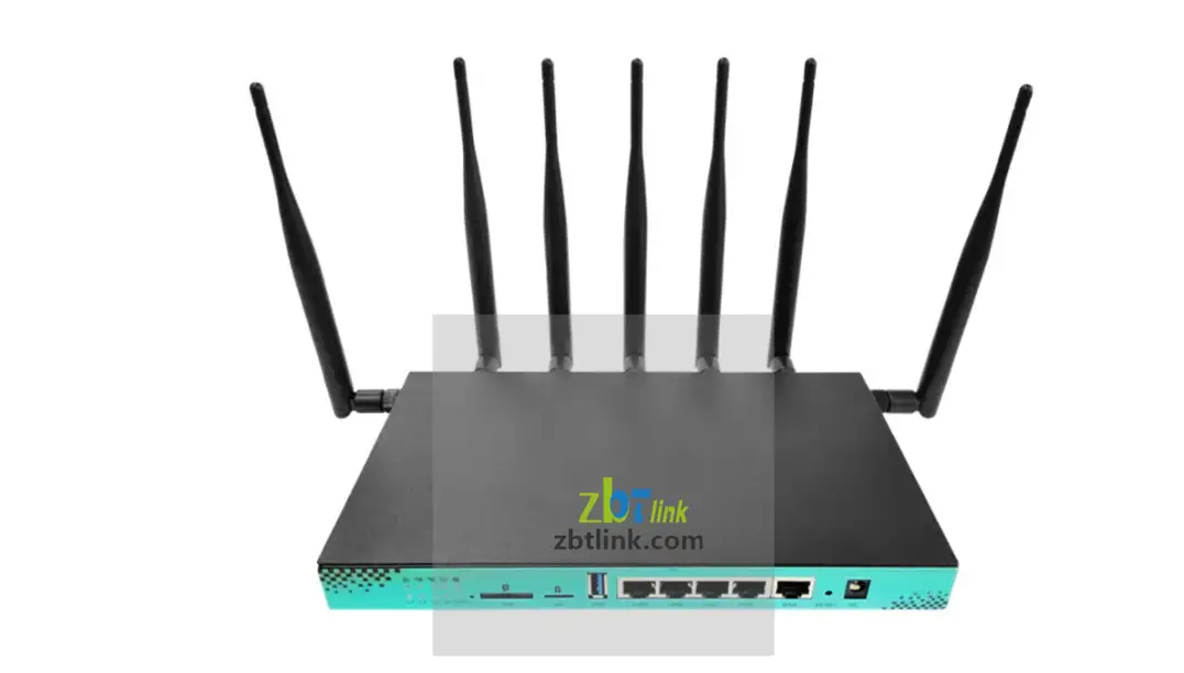 Zbt Z100 Gigabit Ports Wifi 6 Router Instruction Manual