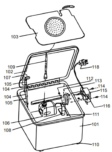 XPOtool 61310 Parts Washer-fig2