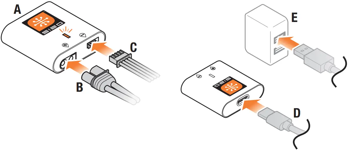 S120 USB-C Smart Battery Charger Diagram
