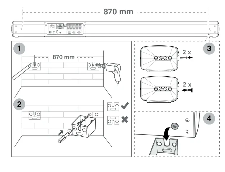 JVC TH-E851B Soundbar with Wireless Subwoofer-5