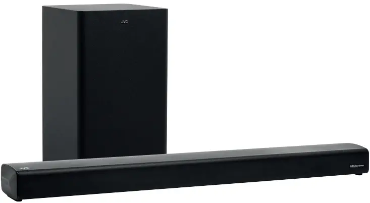 JVC TH-E851B Soundbar with Wireless Subwoofer-PRODUCT