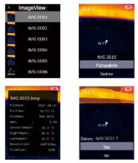 triplett IRTC400 Thermal Imager - fig5