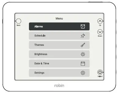 robin RDC0801-11 Digital Day Clock 2.0 User Manual - Set an alarm