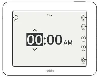 robin RDC0801-11 Digital Day Clock 2.0 User Manual - Set the time