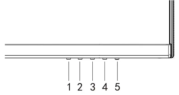 Acer LCD Monitor -External Controls