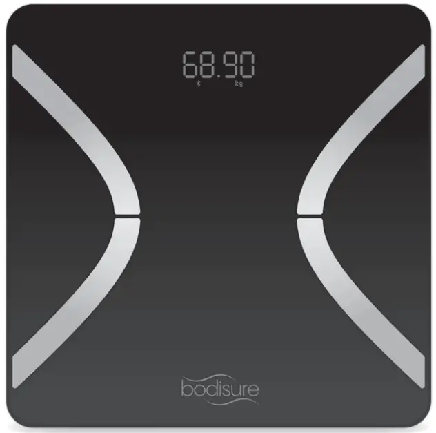 bodisure BBC100-BK WH Smart Body Composition Scale -
