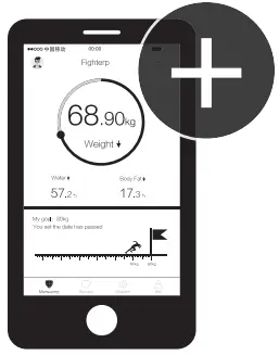 bodisure BBC100-BK WH Smart Body Composition Scale - 10