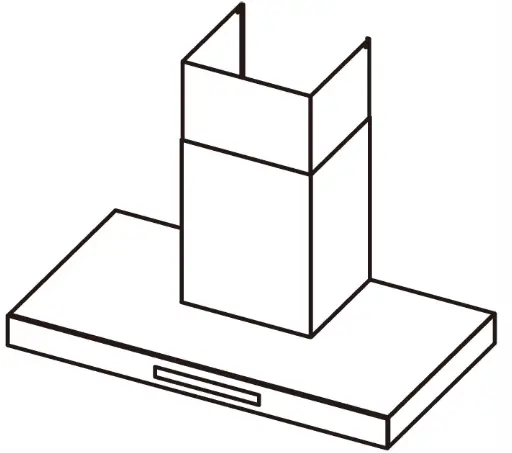 VOGUE 330393 900mm Canopy Rangehood