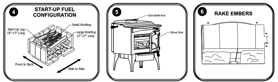 Pleasant Hearth WSL 2200 B Non Catalytic Wood Burning Stoves - fig 14