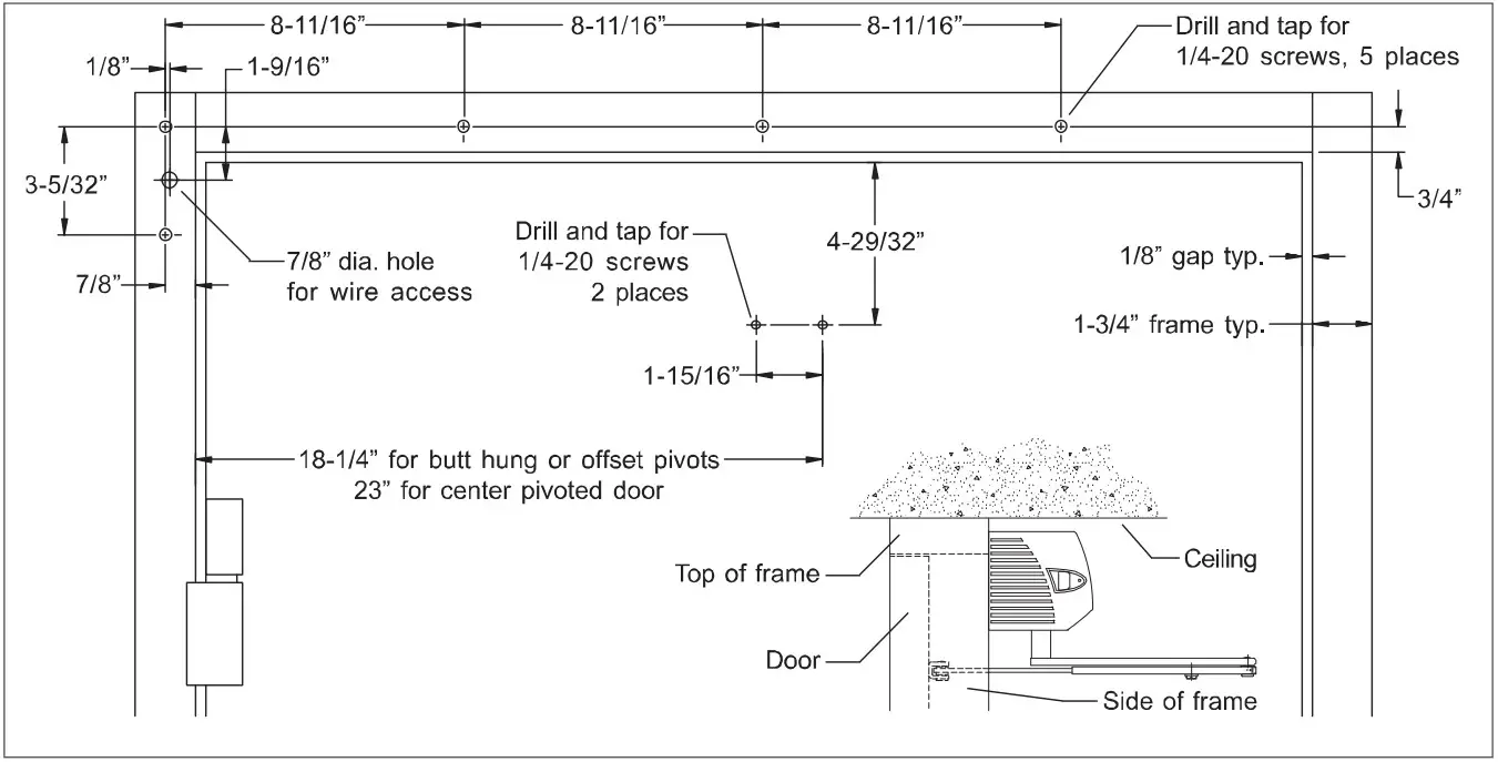 LCN 9130 Series Complete Door Closer - fig 10