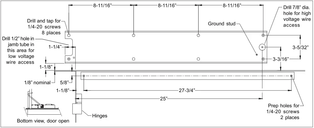 LCN 9130 Series Complete Door Closer - fig 5