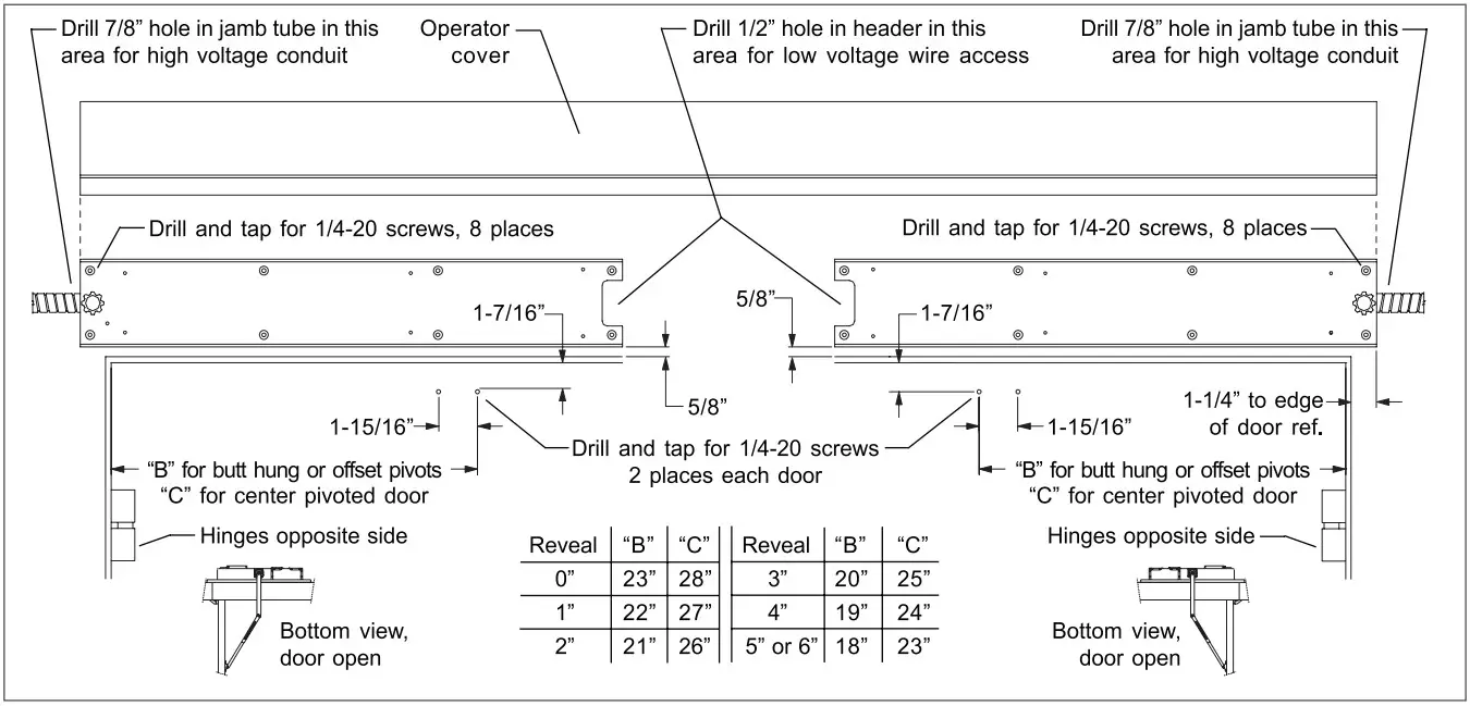 LCN 9130 Series Complete Door Closer - fig 9