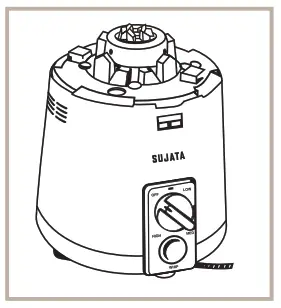 SUJATA Powermatic Plus Juicer Mixer Grinder - Fig19