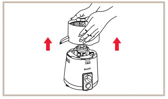 SUJATA Powermatic Plus Juicer Mixer Grinder - Fig9