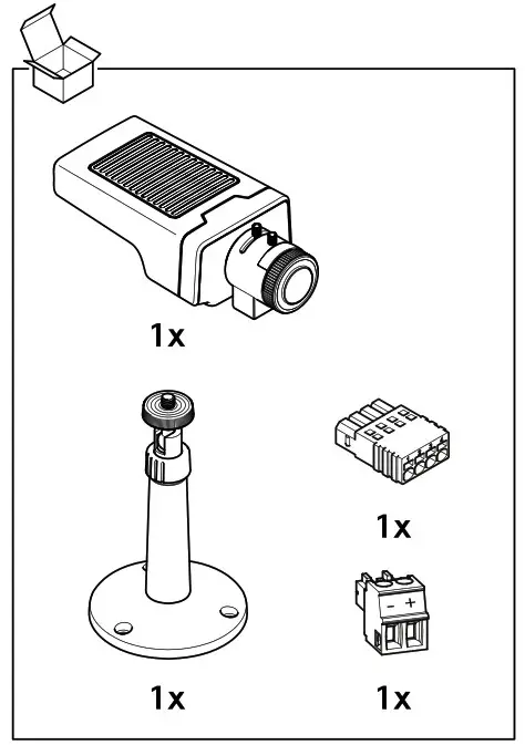 AXIS COMMUNICATIONS M1135 Mk II Box Camera - Product Overview 1