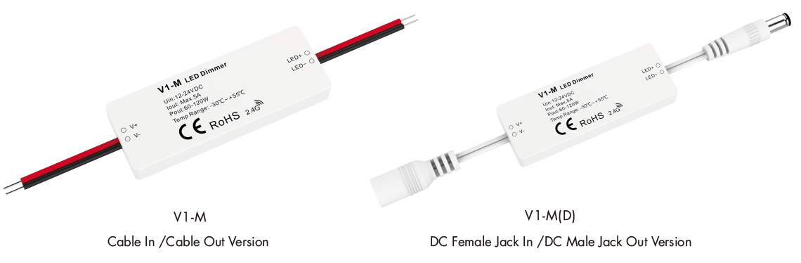 LEDLyskilder-V1-M-Single-Color-LED-Mini-RF-Controller-fig-1