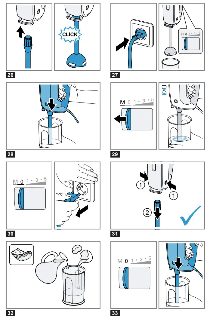 BOSCH MFQ36 Cordless Hand Mixer - Figure 5