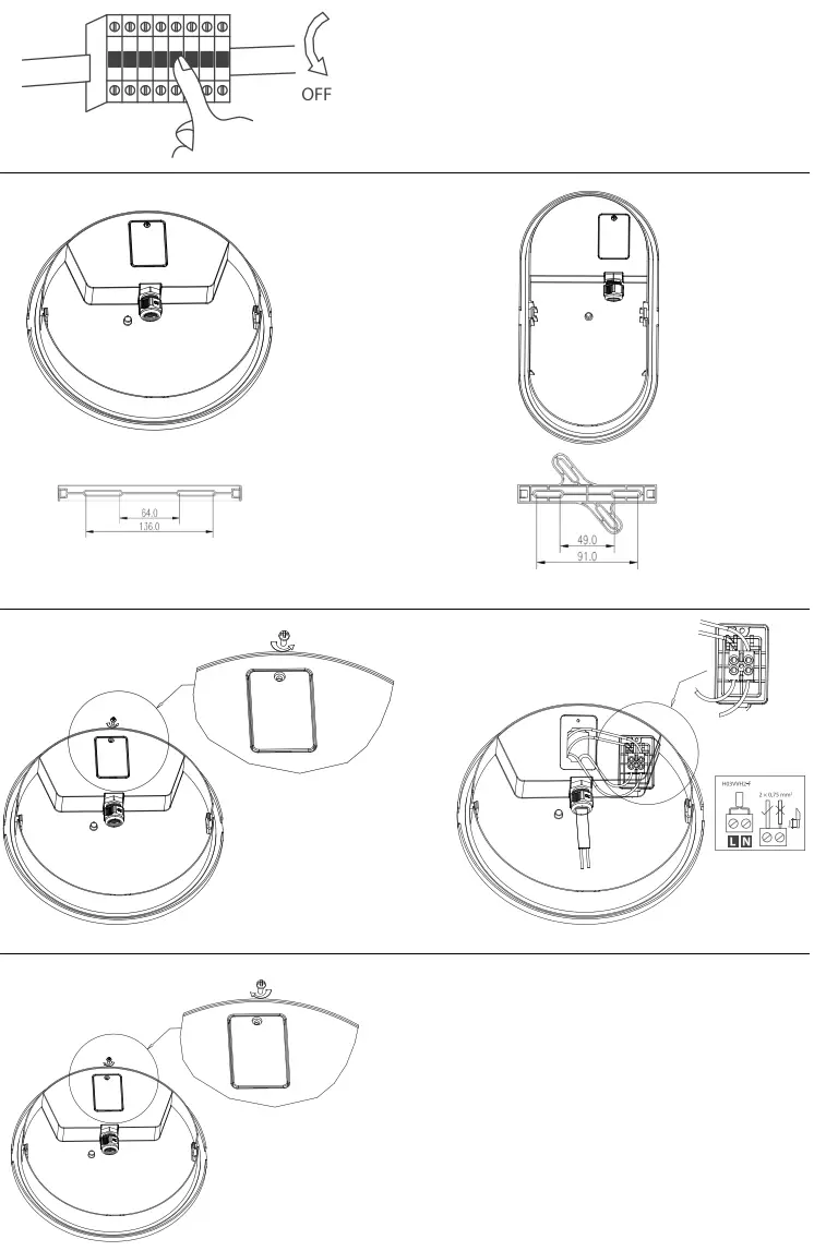 EMOS ZM3010 LED Ceiling & Wall Luminaire - fig 1