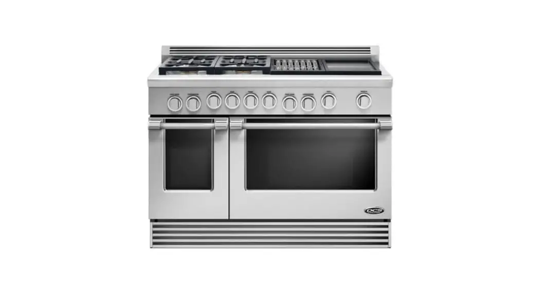 Fisher Paykel Rdv2-486gd-n_n Dual Fuel Range 48inch Burners With Griddle User Guide