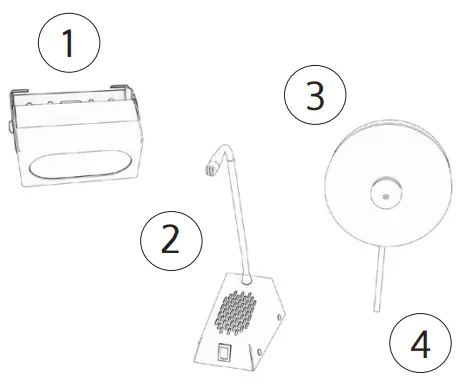 Speaker and Microphone Components