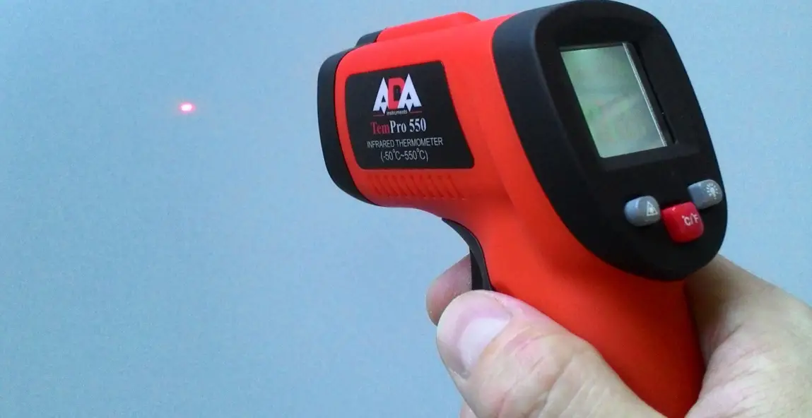Ada Instruments Tempro 550 Infrared Thermometer User Manual