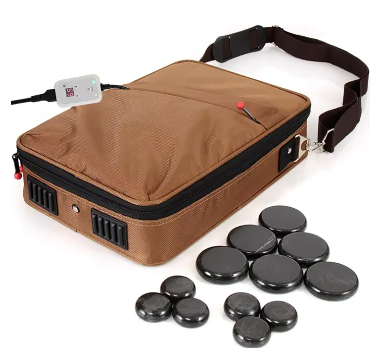 SereneLife PSLMSGST70B Hot Stone Massage-pro