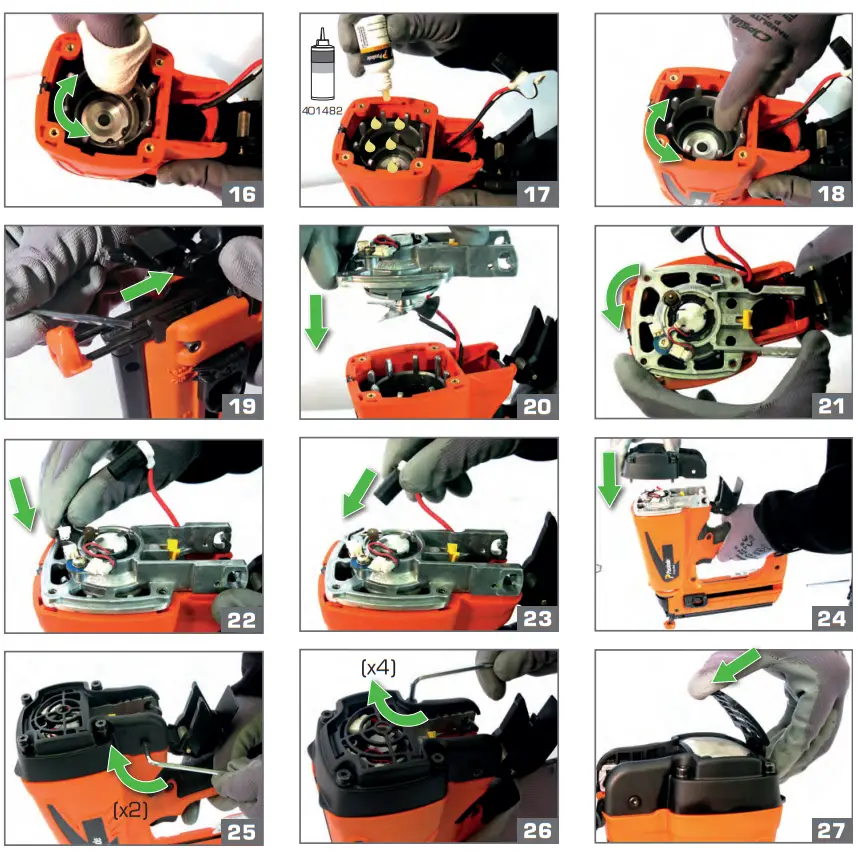 Paslode IM65 F16 Lithium Brad Nailer Set - fig 6