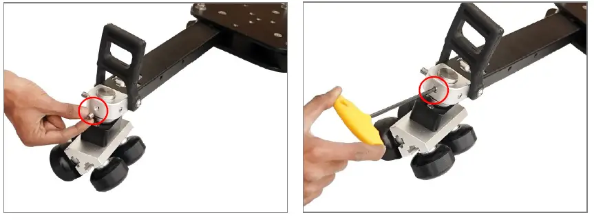 DW-PRTD Track Wheel Set for Proaim Portable Dolly feature 4