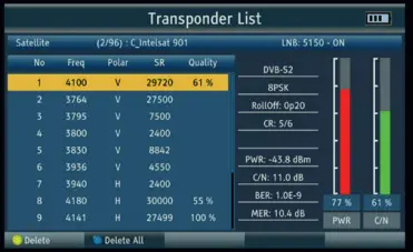Labgear S701 Multiplatform DVB-S2 T2 C Signal Meter Analyser- (39)