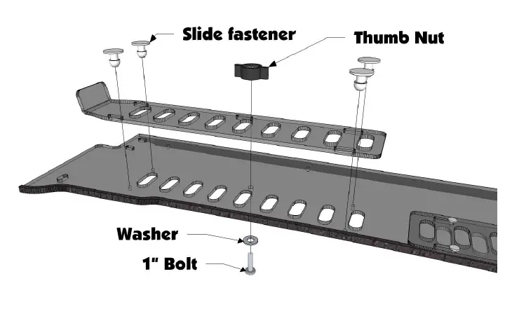 FALCON-RIDGE-BH-440-WD05-Bush-Hog-Trail-Hunter-2-Piece-Aero-Vent-Lexan-Windshield-fig-2