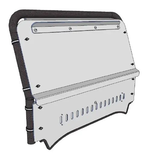 FALCON-RIDGE-BH-440-WD05-Bush-Hog-Trail-Hunter-2-Piece-Aero-Vent-Lexan-Windshield-fig-4