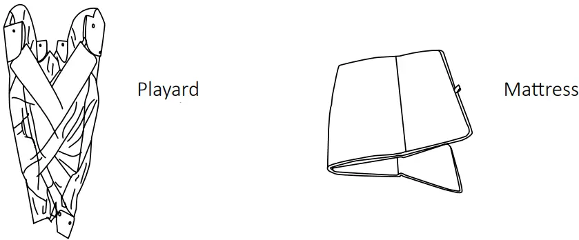 baby trend PY74 MUV Custom Grow Nursery Center Playard - Fig 1