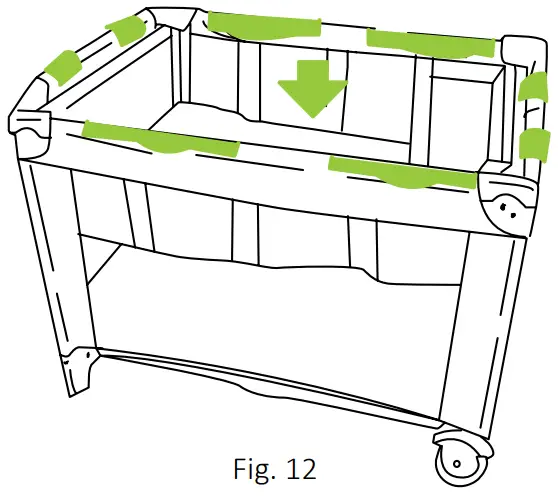 baby trend PY74 MUV Custom Grow Nursery Center Playard - Fig 16