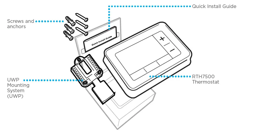 Honeywell-RTH7560E-Programmable-Thermostat-FIG-1