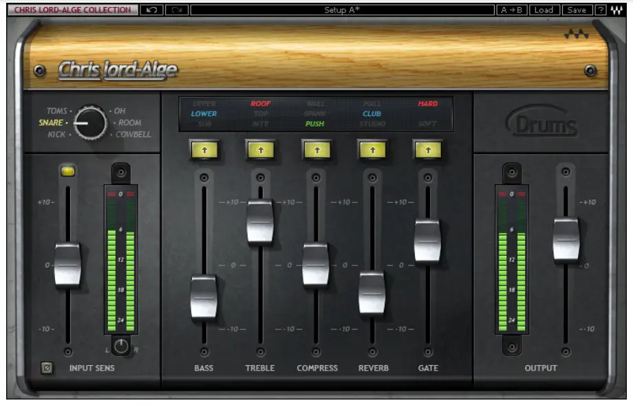 WAVES CLA Drums Plugin -
